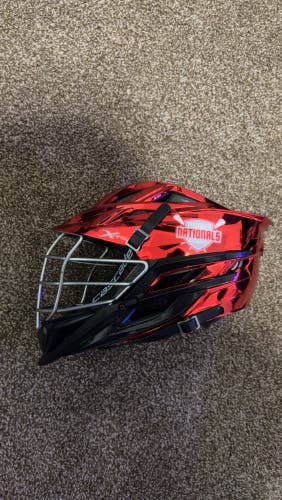 Chrome Red Cascade XRS Helmet