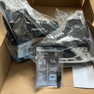 (New) Bauer Supreme Mach Hockey Skates Size 7 Fit 2