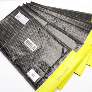 FIVE (5X): JOOLA PICKLEBALL PADDLE BUBBLE WRAP / PLASTIC COVER SLEEVE / SHIPPER