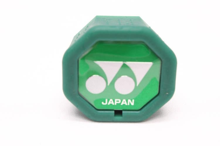 2022 YONEX GREEN "TRAP DOOR" TENNIS RACQUET BUTTCAP SET (#0: 4 0/8) + STAPLES