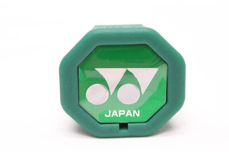 2022 YONEX GREEN "TRAP DOOR" TENNIS RACQUET BUTTCAP SET (#1: 4 1/8) + STAPLES