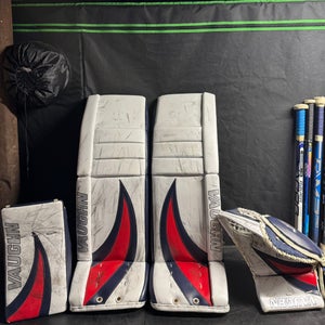 35" Vaughn V9 Pro Carbon Regular Goalie Full Set Pro Stock (Used)