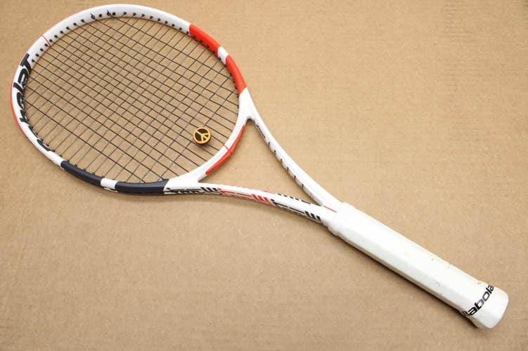 *MINT* 2019 BABOLAT PURE STRIKE (16X19) TENNIS RACQUET (4 1/2) FROM A COLLECTOR