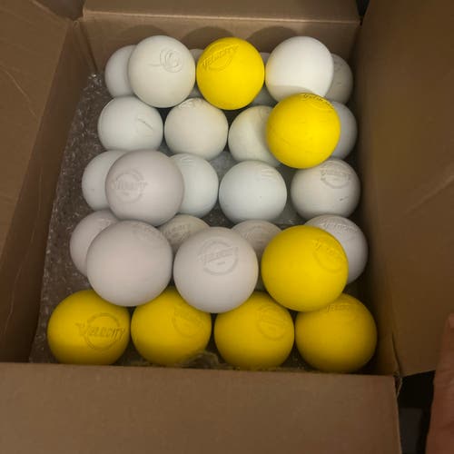 29 New and used Lacrosse balls