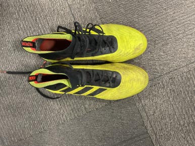 Used Adidas Soccer Cleats Yellow Senior 6.5 11614-S000228721
