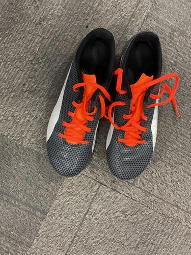 Used Puma Soccer Cleats Orange Youth 06.0 11614-S000228719