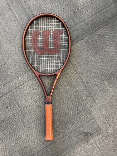 Used Wilson PRO STAFF TEAM Adult Tennis Racquet Brown Unknown 11614-S000228714