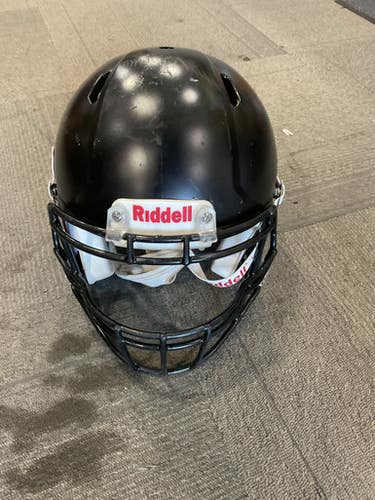 Used Riddell SPEED CLASSIC FB Helmet Black LG 11614-S000228699