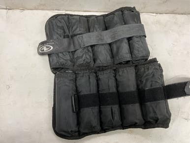 Used ATHLETIC WORKS Ankle Weights Black 5 lb 11855-S000197759