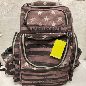 Used Dynamic Discs PARATROOPER Disc Golf Backpack Maroon 11855-S000197752