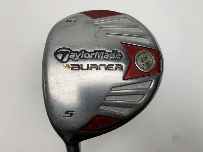 TaylorMade Burner Steel 2007 5 Fairway Wood 18* REAX SuperFast 50g Stiff LH