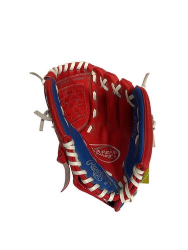 Used Rawlings PLAYERS SERIES PL91SR BB/SB Glove RH Throw Red 9" 11847-S000032149