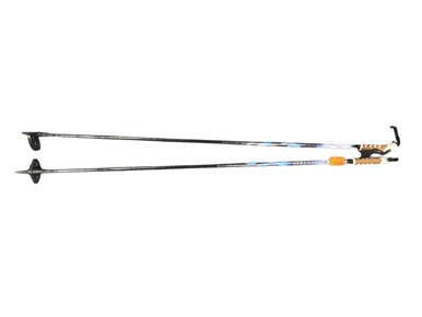 Used Whitewoods CROSS TRAIL Mens XC Ski Poles Black 145 cm / 57 in 11847-S000032132