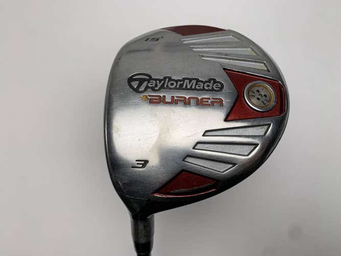 TaylorMade Burner Steel 2007 3 Fairway Wood 15* REAX SuperFast 50g Senior LH