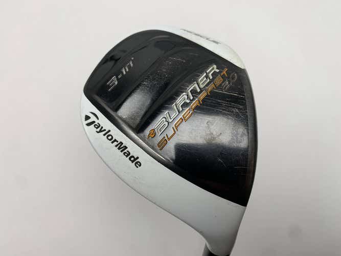 TaylorMade Burner Superfast 2.0 3 Hybrid 18* REAX 60g Regular Graphite Mens RH
