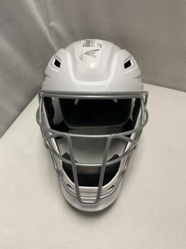 Used Easton GAMETIME 6 1/2-7 1/8 Catchers Helmet w/Mask White SM 11490-S000268172