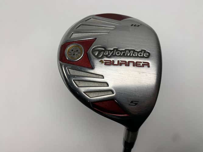 TaylorMade Burner Steel 2007 5 Fairway Wood 18* REAX SuperFast 50g Stiff RH