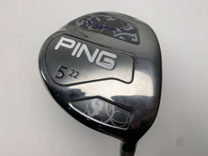 Ping Serene 5 Fairway Wood 22* ULT210 Ladies Graphite Womens RH Undersize Grip