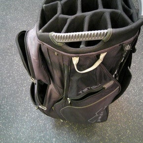 Used Sun Mountain TETON Mens Cart Bag Black 11339-S000197868