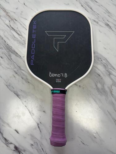 PADDLETEK BANTAM ESQ-C Pickleball Paddle 12.7 mm White  - Used Demo
