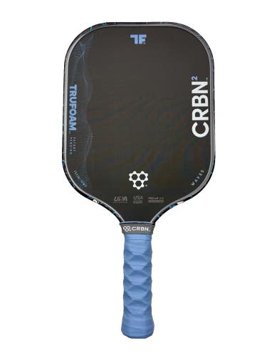 Custom CRBN 2 TF Waves - Trufoam Pickleball Paddle - Hesacore Grip