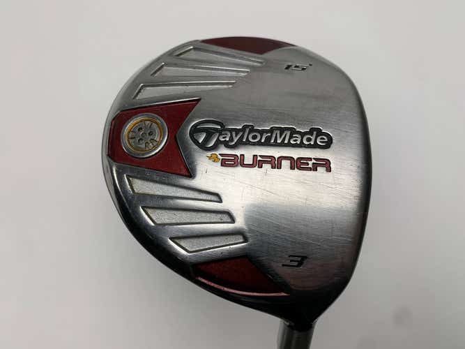 TaylorMade Burner Steel 2007 3 Fairway Wood 15* REAX SuperFast 50g Stiff RH