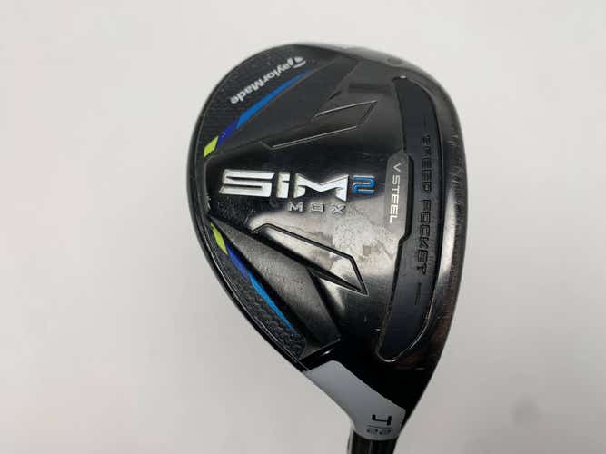 TaylorMade SIM2 MAX Rescue 4 Hybrid 22* Fujikura Ventus Blue 6R Regular RH