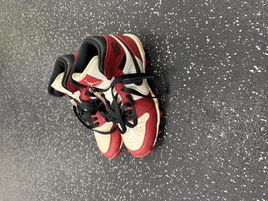 Used Nike Jr FB Cleats Cardinal And White Junior 04 11849-S000035728