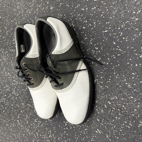 Used Etonic Mens Golf Shoes White Senior 8.5 11849-S000035718