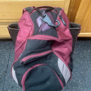 Used Demarini BACKPACK BB/SB Player Backpack Maroon 11497-S000154781