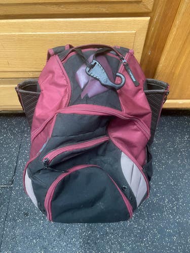 Used Demarini BACKPACK BB/SB Player Backpack Maroon 11497-S000154781