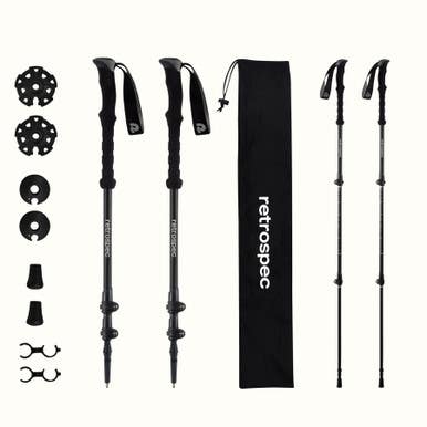 New SOLSTICE TREKKING POLE BLK 11347-39R4876