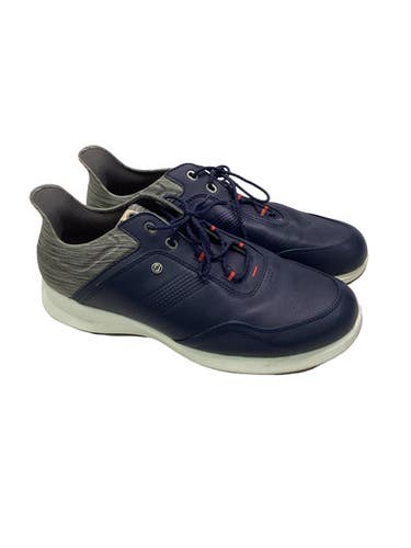 Used Foot Joy Mens Golf Shoes Navy Blue Senior 10 11347-S000262141