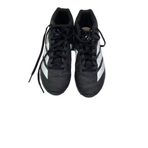 Used Adidas ADIZERO Jr FB Cleats Black Junior 04 11347-S000262136