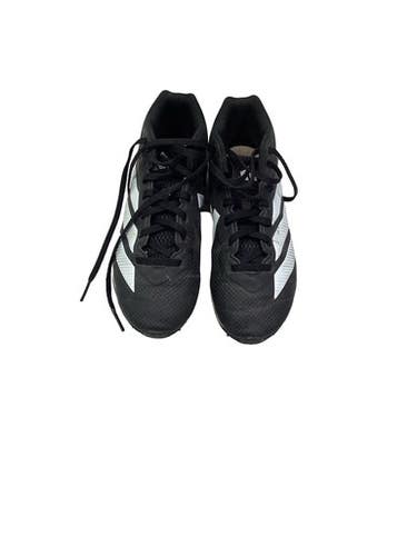 Used Adidas ADIZERO Jr FB Cleats Black Junior 04 11347-S000262136