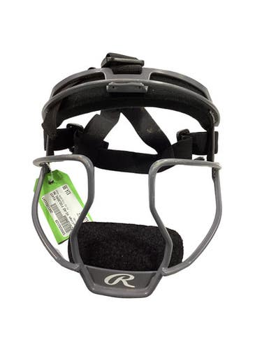 Used Rawlings HI-NZ FIELDERS MASK BB/SB Fielders Mask Grey One Size 11347-S000262129