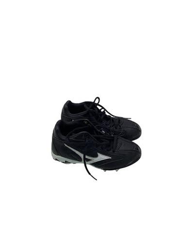 Used Mizuno YOUTH 9-SPIKE FRANCHISE MID G4 BB/SB Cleats Black Junior 04 11347-S000262113