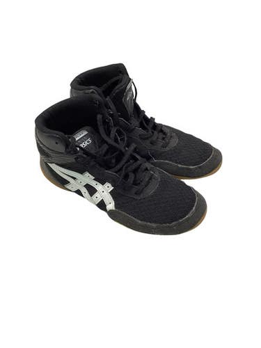 Used Asics Wrestling Shoes Black Junior 04.5 11347-S000262100