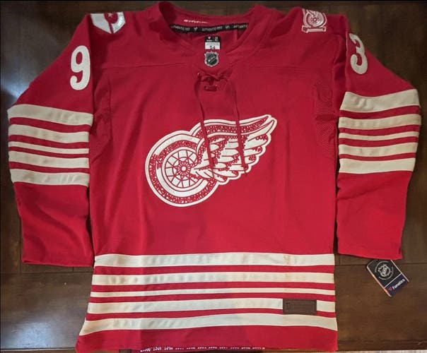 Detroit Red Wings Alex Debrincat #93 100 Year Centennial Jersey Adult XL (54)