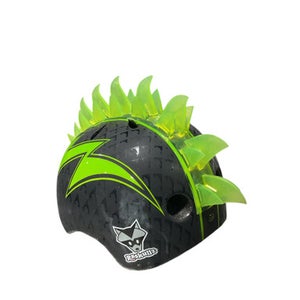 Used HELMET WITH SPIKES Bike Helmet Green SM 11834-S000044836