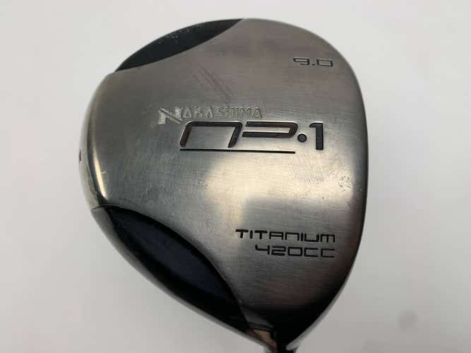 Nakashima NP 1 Driver 9* Diamana S63x5ct 63g Stiff Graphite Mens RH