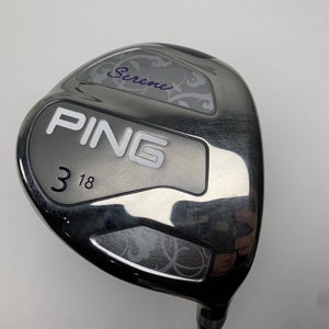 Ping Serene 3 Fairway Wood 18* ULT210 Ladies Graphite Womens RH Undersize Grip
