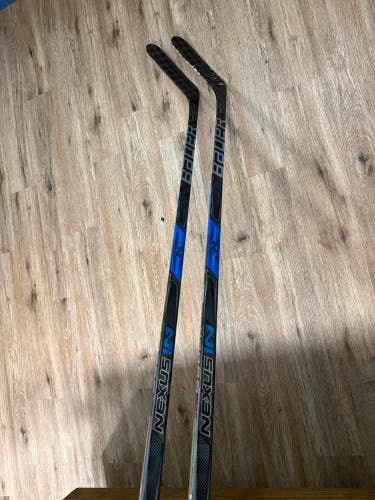 2 Pack - Senior Bauer Nexus 1N Left Hand Hockey Stick PM9 102 Flex Pro Stock (Used