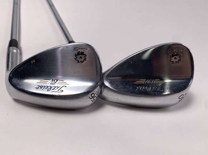 Titleist Vokey SM5 Tour Chrome Wedge Set 56* 10 60* 4 DG S300 Stiff RH +1''