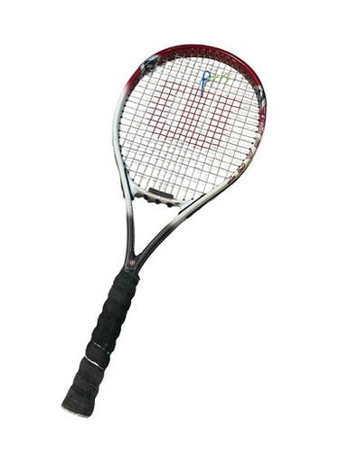 Used Wilson POWER BRIDGE Adult Tennis Racquet White 4 1/2" 11706-S000370208