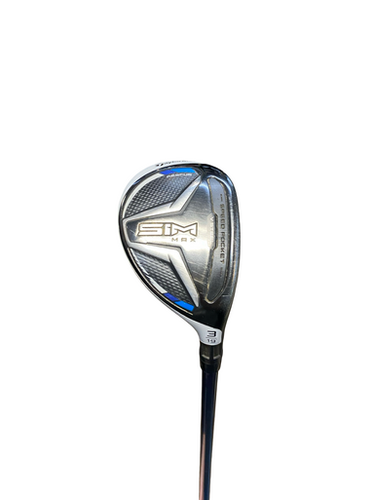 Used Taylormade SIM MAX Mens Hybrid Club RH 3 Hybrid 11706-S000370190