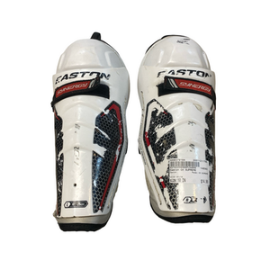 Used Easton GX SUPREME Youth Shin Guards White 10" 11706-S000370164