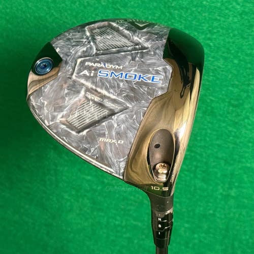 Callaway Paradym Ai Smoke Max D 10.5 Driver Denali Black 60G 6.0 Stiff w/ HC
