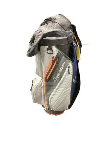 Used Taylormade STAND BAG Mens Stand Bag Grey 11846-S000099111