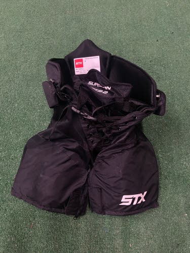 Black Junior Small STX Hockey Pants (Used)